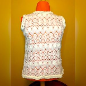 Vintage Ivory Sweater Top 😍